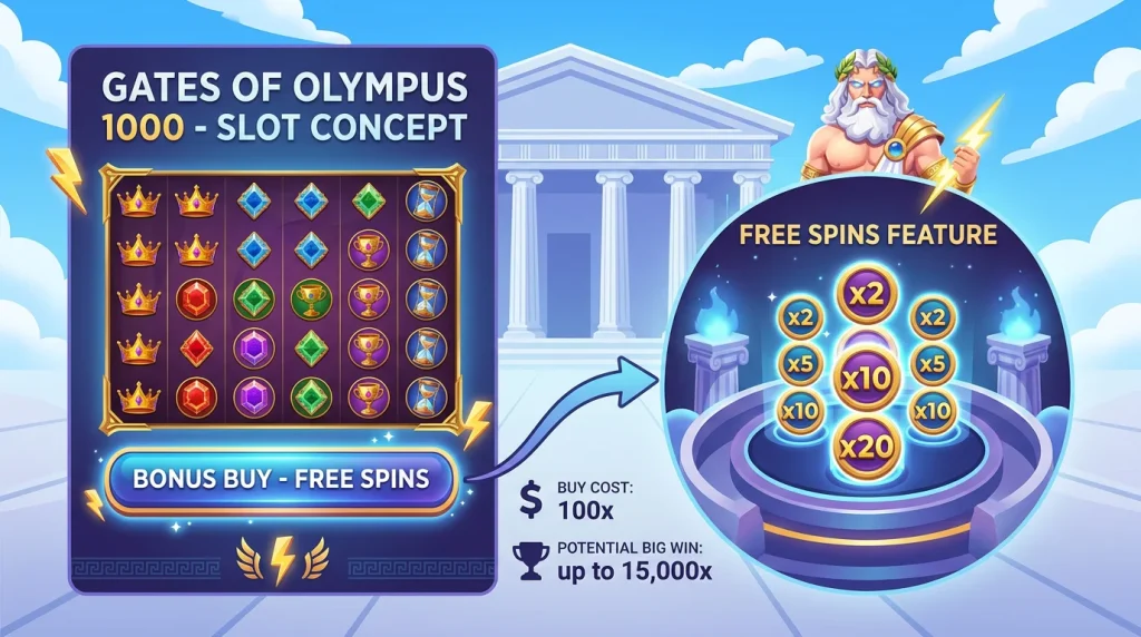 Gates of Olympus 1000 Bonus Buy and Big Wins