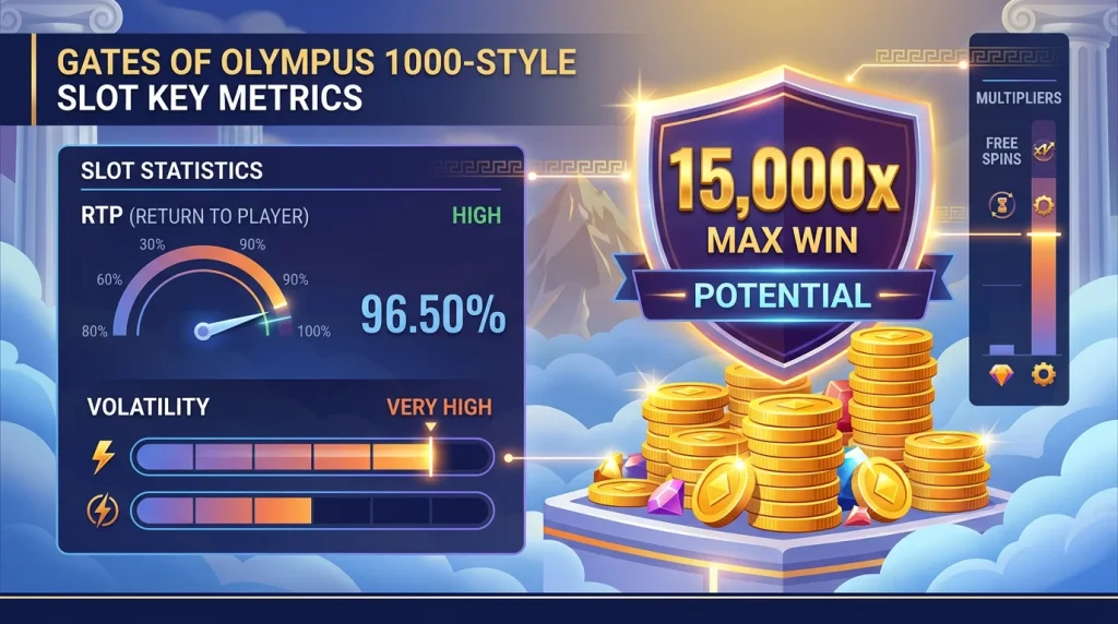 Gates of Olympus 1000 RTP and Differences